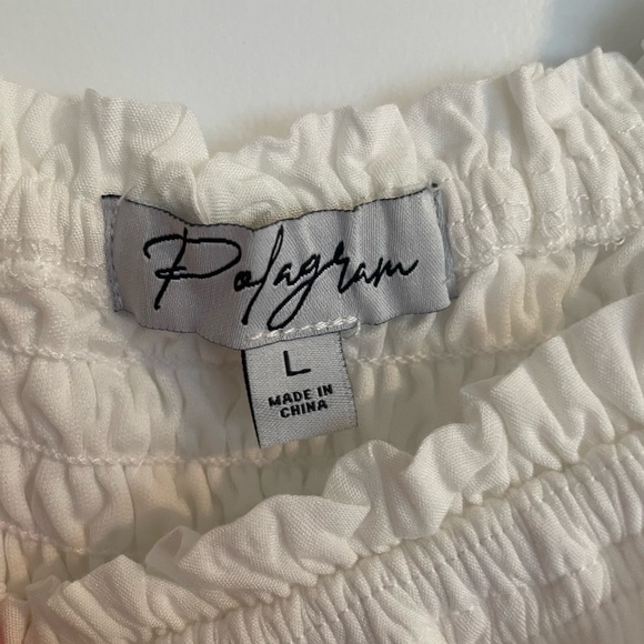 Brand new white dress, with tag, with puffed sleeves - Picture 5 of 6